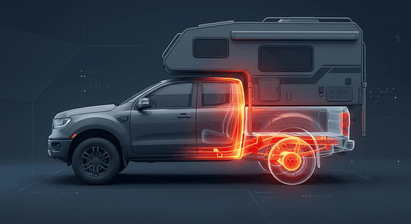 The Slide-On Camper Payload Trap: Why Your Ute Might Be Illegal